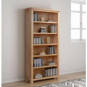 Cambridge Oak  6ft Bookcase