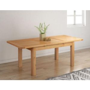 Cambridge Oak 140/200cm Butterfly Ext Dining Table