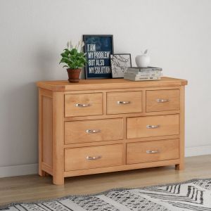 Cambridge Oak  3 Over 4 Chest