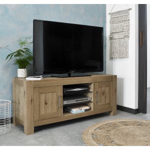 Gemini Light Oak Entertainment Unit