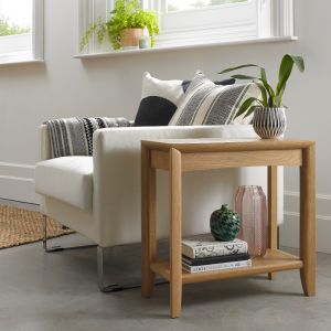 Bergen Oak Side Table 