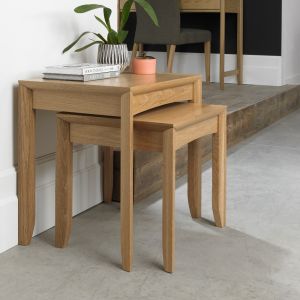 Bergen Oak Nest Of Tables