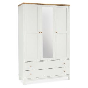 Ashbridge  Two Tone Triple Wardrobe