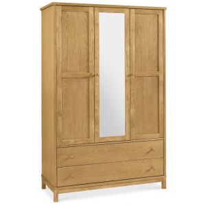 Ashbridge  Oak Triple Wardrobe