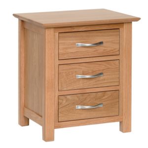 Lindale Oak Bedside Cabinet