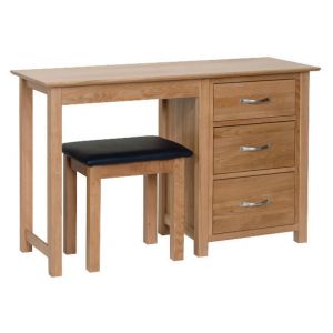 Lindale Oak Single Dressing Table