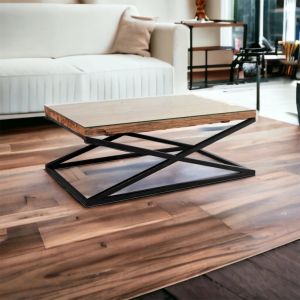 Phoenix Coffee Table with Glass