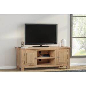 Farnworth Oak Large TV Unit