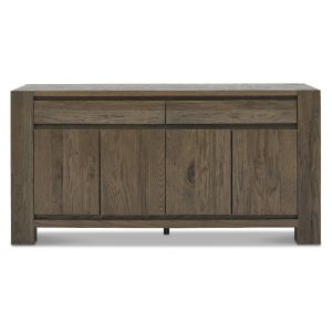 Lancashire Fumed Oak Wide Sideboard