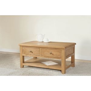 Shropshire Coffee Table with Drawers
