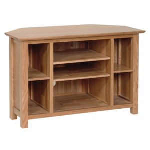 Lindale Oak Corner TV Cabinet