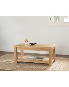 Vogue Light Oak Large Coffee Table 