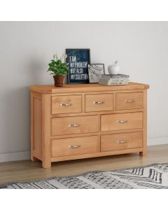 Cambridge Oak  3 Over 4 Chest