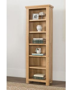 Vogue Light Oak Slim Bookcase