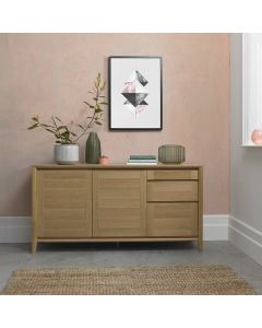 Bergen Oak Wide Sideboard