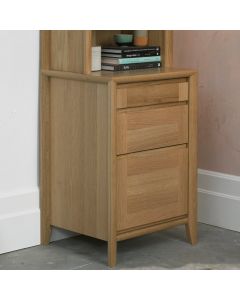 Bergen Oak Filing Cabinet