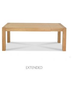 Gemini Light Oak Medium End Extension Table