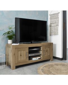 Gemini Light Oak Entertainment Unit