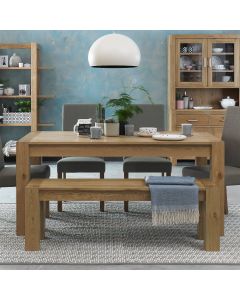 Gemini Light Oak 6 Seater Table