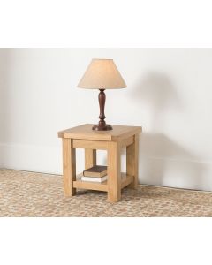 Vogue Light Oak Lamp Table