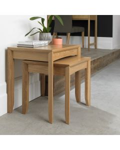 Bergen Oak Nest Of Tables