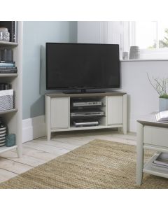 Bergen Grey Washed Oak & Soft Grey Corner Entertainment 