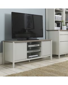 Bergen Grey Washed Oak & Soft Grey Entertainment Unit 