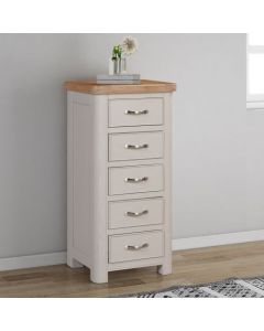 Cambridge Painted 5 Drawer Tall Chest