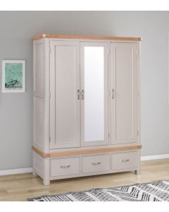 Cambridge Painted Triple Wardrobe