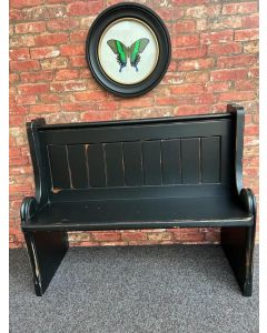 Painted Pine Bench
