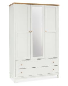 Ashbridge  Two Tone Triple Wardrobe