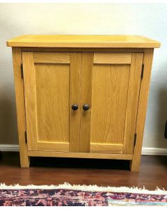 Bedford Oak 2 Door Cabinet