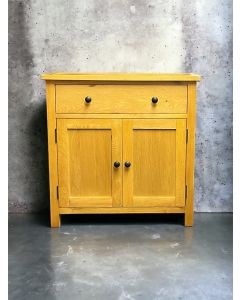 Bedford Oak 2 Door 1 Drawer Sideboard