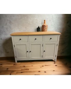 Bedford Painted Oak 3 Door 3 Drawer Sideboard 