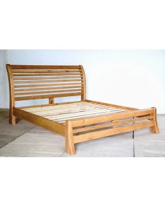 Ventura Sleigh Bed - Low Foot End-4' 6"