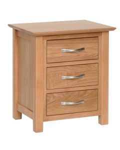 Lindale Oak Bedside Cabinet