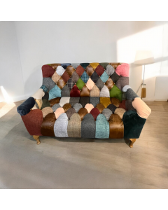 Berkshire Club Patchwork two Seater Sofa