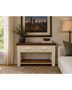 Black America Walnut Console Table 