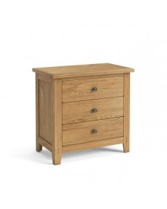 Buckingham Oak 3 Drawer Chest 