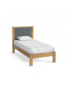 Buckingham Oak 3ft Upholstered Bed