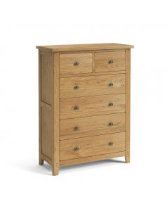 Buckingham Oak 6 Drawer Chest 