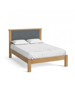 Buckingham Oak 5ft Upholstered Bed