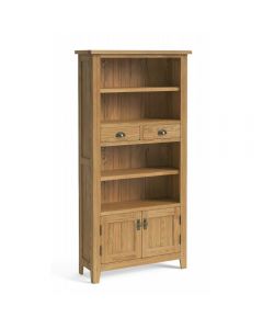 Buckingham Oak Display Bookcase 