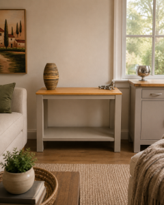 Crown Original Painted Console Table