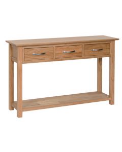 Lindale Oak Large Console Table