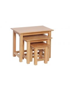 Lindale Oak Nest of Tables