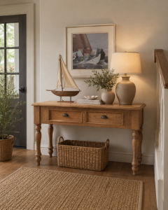 Durham Oak Console Table 