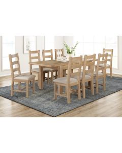 Farnworth Oak 140/200 Butterfly Extending Dining Table