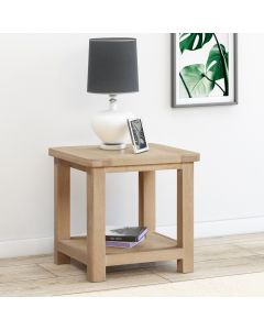Farnworth Oak Lamp Table
