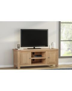 Farnworth Oak Large TV Unit